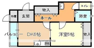 コートS幸町【1階】の間取り
